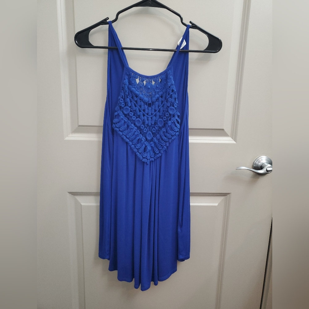 Blue Tank Top